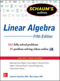Abbildung von: Schaum's Outline of Linear Algebra - McGraw-Hill Professional