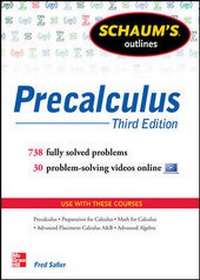 Abbildung von: Schaum's Outline of Precalculus - McGraw-Hill Professional