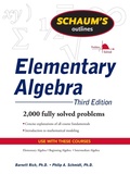 Cover: Schaum's Outline of Elementary Algebra, 3ed - Schaum Outline Series