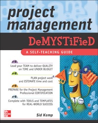 Enlarge image Cover: Project Management Demystified - McGraw-Hill Professional
