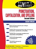 Cover: Schaum's Outline of Punctuation, Capitalization & Spelling - Schaum Outline Series
