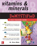 Cover: Vitamins and Minerals Demystified - McGraw-Hill Professional
