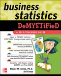 Cover: Business Statistics Demystified - McGraw-Hill Professional