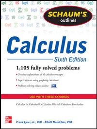 Enlarge image Cover: Schaum's Outline of Calculus - Schaum Outline Series