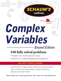 Abbildung von: Schaum's Outline of Complex Variables, 2ed - Schaum Outline Series