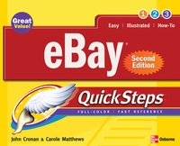 Enlarge image Cover: eBay (R) QuickSteps, Second Edition - Osborne/McGraw-Hill