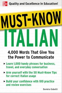 Enlarge image Cover: Must-Know Italian - McGraw-Hill Contemporary