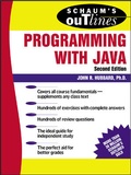 Cover: Schaum's Outline of Programming with Java - Schaum Outline Series