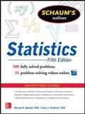 Cover: Schaum's Outline of Statistics - McGraw-Hill Professional