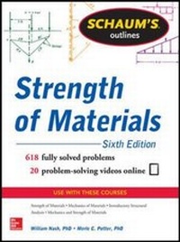 Enlarge image Cover: Schaum's Outline of Strength of Materials - McGraw-Hill Professional