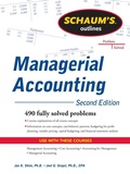 Cover: Schaum's Outline of Managerial Accounting - Schaum Outline Series
