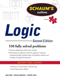 Enlarge image Cover: Schaum's Outline of Logic, Second Edition - Schaum Outline Series