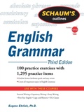 Cover: Schaum's Outline of English Grammar, Third Edition - Schaum Outline Series