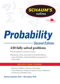 Enlarge image Cover: Schaum's Outline of Probability, Second Edition - Schaum Outline Series