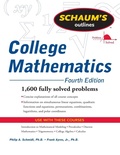 Cover: Schaum's Outline of College Mathematics, Fourth Edition - Schaum Outline Series