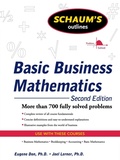 Bild: Schaum's Outline of Basic Business Mathematics, 2ed - Schaum Outline Series