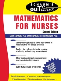 Enlarge image Cover: Schaum's Outline of Mathematics for Nurses - Schaum Outline Series