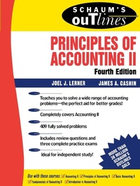 Enlarge image Cover: Schaum's Outline of Principles of Accounting II - Schaum Outline Series