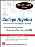 Cover: Schaum's Outline of College Algebra - McGraw-Hill Professional