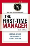 Cover: The First-Time Manager - Amacom