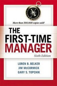 Enlarge image Cover: The First-Time Manager - Amacom