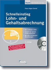 Enlarge image Cover: Schnelleinstieg Lohn- und Gehaltsabrechnung - Haufe-Lexware