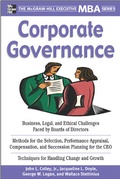 Cover: Corporate Governance - McGraw-Hill Professional