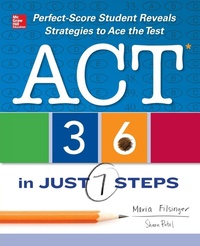 Enlarge image Cover: ACT 36 in Just 7 Steps - McGraw-Hill Professional