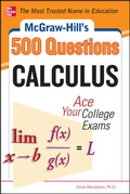 Cover: McGraw-Hill's 500 College Calculus Questions to Know by Test Day - McGraw-Hill Contemporary