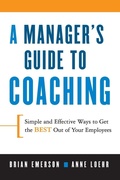 Cover: A Manager's Guide to Coaching - Amacom