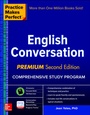Cover: Practice Makes Perfect: English Conversation, Premium Second Edition - McGraw-Hill Education