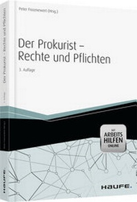Abbildung von: Der Prokurist - Haufe-Lexware