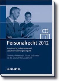 Abbildung von: Personalrecht 2012 - Haufe-Lexware