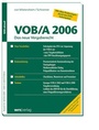 Cover: VOB/A 2006 - Haufe-Lexware