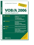 Cover: VOB/A 2006 - Haufe-Lexware