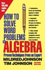 Cover: How to Solve Word Problems in Algebra - Schaum Outline Series