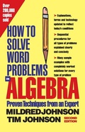 Cover: How to Solve Word Problems in Algebra - Schaum Outline Series