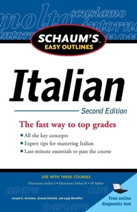 Enlarge image Cover: Schaum's Easy Outline of Italian, Second Edition - Schaum Outline Series