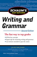 Cover: Schaum's Easy Outline of Writing and Grammar, Second Edition - Schaum Outline Series
