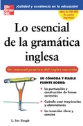 Cover: Lo esencial de la gramatica inglesa - McGraw-Hill Professional