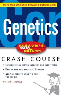 Enlarge image Cover: Schaum's Easy Outline of Genetics - Schaum Outline Series