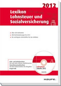 Abbildung von: Lexikon Lohnsteuer und Sozialversicherung 2012 - Haufe-Lexware