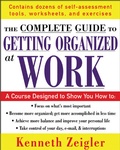Cover: Getting Organized at Work - McGraw-Hill Professional