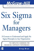 Cover: Six Sigma for Managers - McGraw-Hill Professional