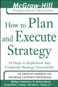 Cover: How to Plan and Execute Strategy - McGraw-Hill Professional