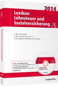 Abbildung von: Lexikon Lohnsteuer und Sozialversicherung 2014 - Haufe-Lexware