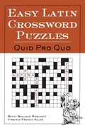 Cover: Easy Latin Crossword Puzzles - NTC Publishing Group,U.S.