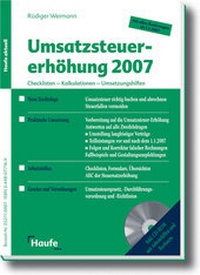 Abbildung von: Umsatzsteuererhöhung 2007 - Haufe-Lexware