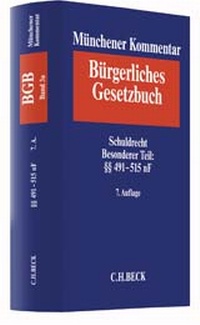 Bild vergrößern Bild: Münchener Kommentar zum Bürgerlichen Gesetzbuch: BGB - C.H.BECK