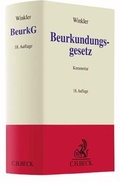 Cover: Beurkundungsgesetz: BeurkG - C.H.BECK